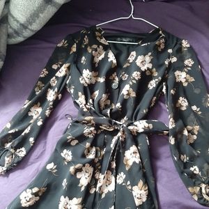 Dress (Dinamite) Coat (H&M)